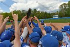 Baseball vs Babson NEWMAC Finals  Wheaton College vs Babson College play in the NEWMAC baseball championship finals. - (Photo by Keith Nordstrom) : Wheaton, baseball, NEWMAC, Babson